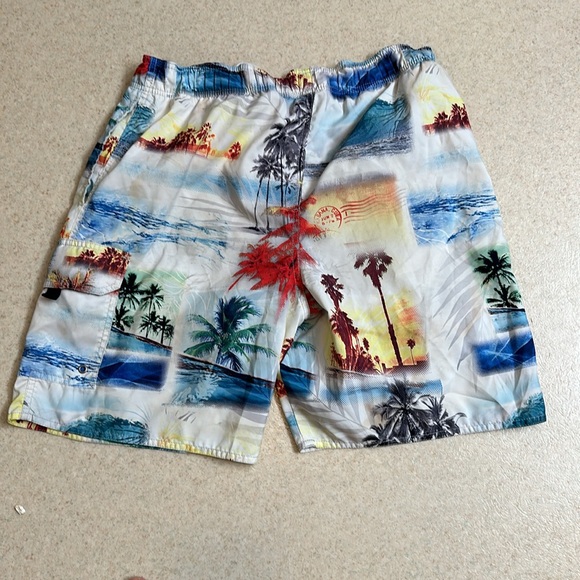 Craft & Barrow men’s swim trunks size large - Picture 2 of 3